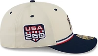 New Era Men's New York Yankees USA 250 4th of July Low Profile 59FIFTY Fitted Hat