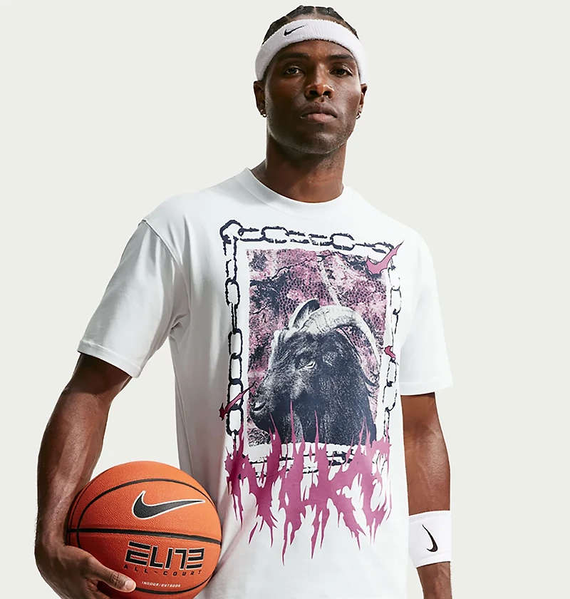 Nike Men’s Basketball Max90 Short Sleeve Graphic T‑Shirt