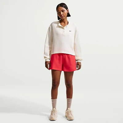 Nike Sportswear Chill Waffle Women’s Oversized Long‑Sleeve Henley Top