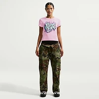 Nike Women's Sportswear Chill Knit Slim Cropped Graphic T-shirt