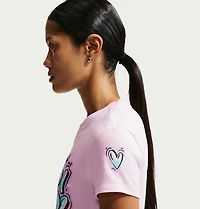 Nike Women's Sportswear Chill Knit Slim Cropped Graphic T-shirt