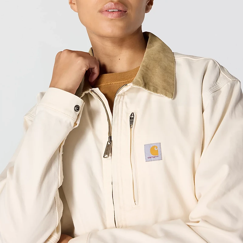 Carhartt Women's Rugged Flex Loose Fit Canvas Detroit Jacket