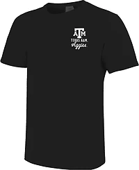 Image One Men's Texas A&M University Mascot Overlay CC DS Short Sleeve T-shirt