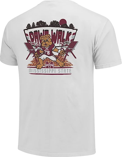 Image One Youth Mississippi State University Dawg Walk Comfort Colors Dye Sub Short Sleeve T‑Shirt