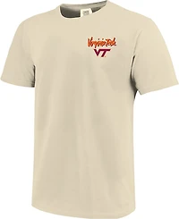 Image One Men's Virginia Tech Hand Drawn Campus Stack Graphic T-shirt