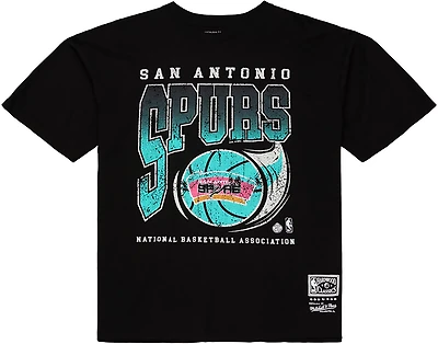 Mitchell & Ness Men's San Antonio Spurs Ball Out T-shirt