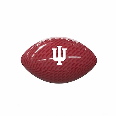 Logo Brands Indiana University Carbon Fiber Mini Size Glossy Football