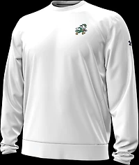 Under Armour Men's University of Notre Dame Football Mascot Sideline Coach Storm Fleece Crew Sweatshirt