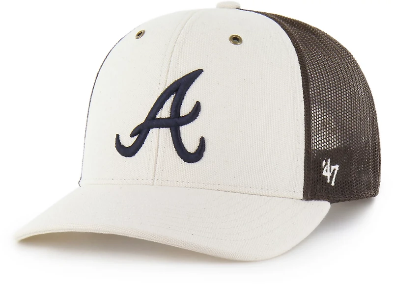 '47 Adults' Braves Carhartt Undyed Trucker Cap