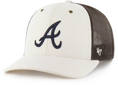 '47 Adults' Braves Carhartt Undyed Trucker Cap