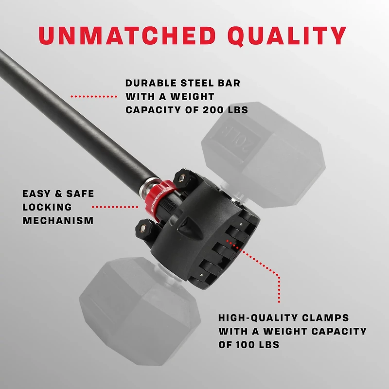 PRCTZ Training Modular Barbell