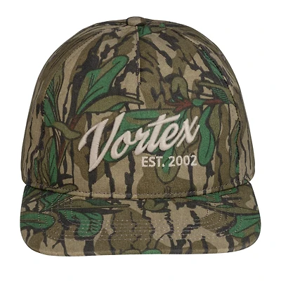 Vortex Men's Mossy Oak Greenleaf Script Camp Cap