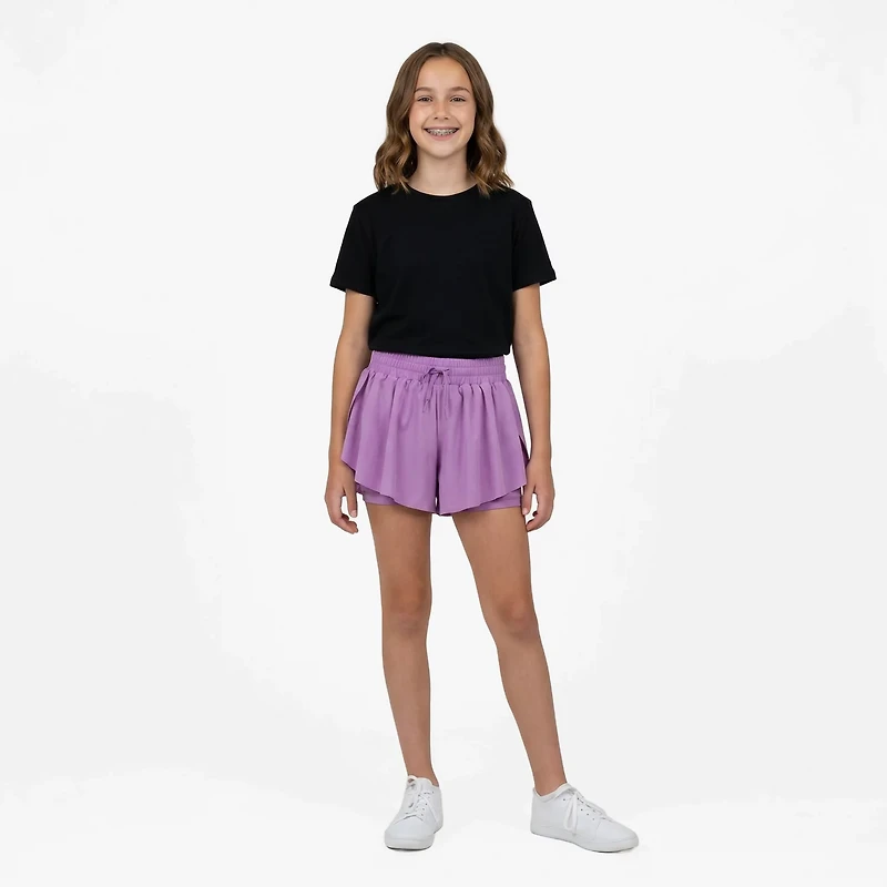 BCG Girls' Run Flowy Shorts 3.5
