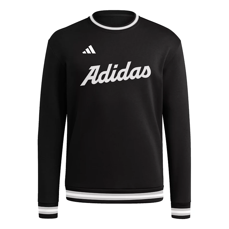adidas Women's Dugout Ribbed Crew Sweatshirt