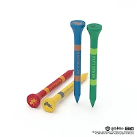 Harry Potter House Crest Bamboo Golf Tees 50‑Pack