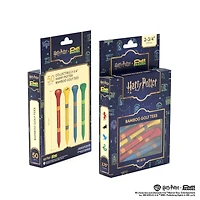 Harry Potter House Crest Bamboo Golf Tees 50‑Pack