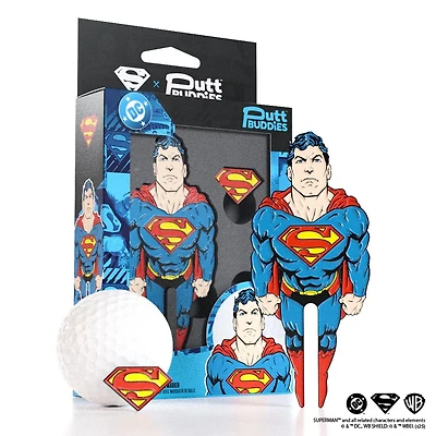 Superman Divot Tool and S‑Shield Ball Marker Set