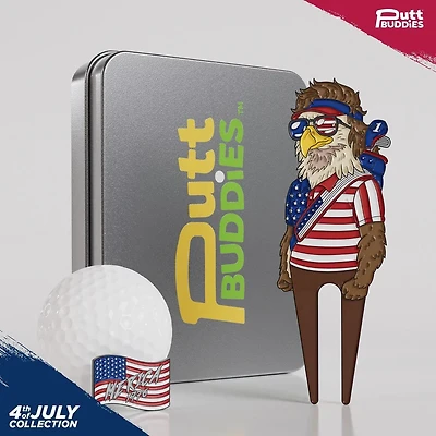 Freebird Divot Tool and Flag Ball Marker Set