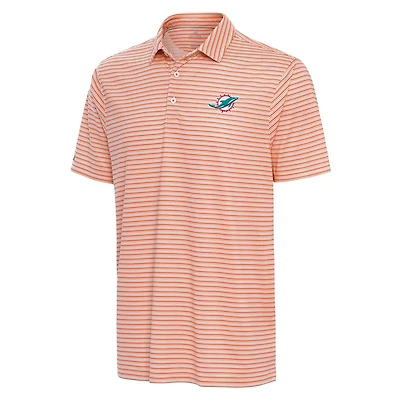 Antigua Men's Miami Dolphins Streamline Polo Shirt