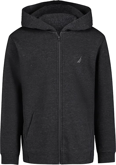 Nautica Uniform Boy Fleece Full Zip Hoodie