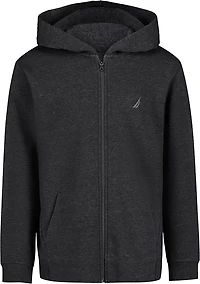 Nautica Uniform Boy Fleece Full Zip Hoodie