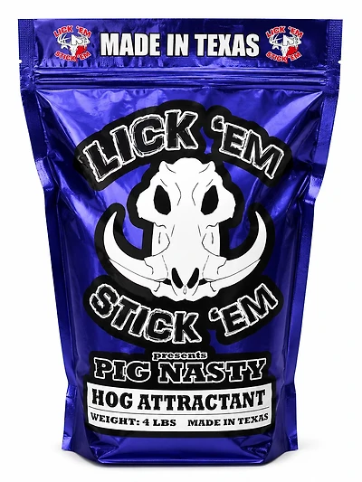 Lick 'Em Stick 'Em Hog Attractant