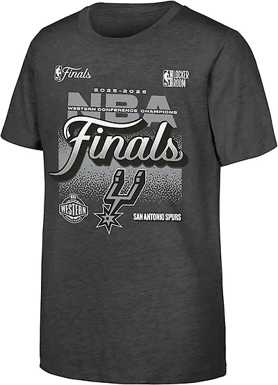 Outerstuff Boys' San Antonio Spurs 25-26 Eastern Conference Champions Locker Room Graphic T-shirt