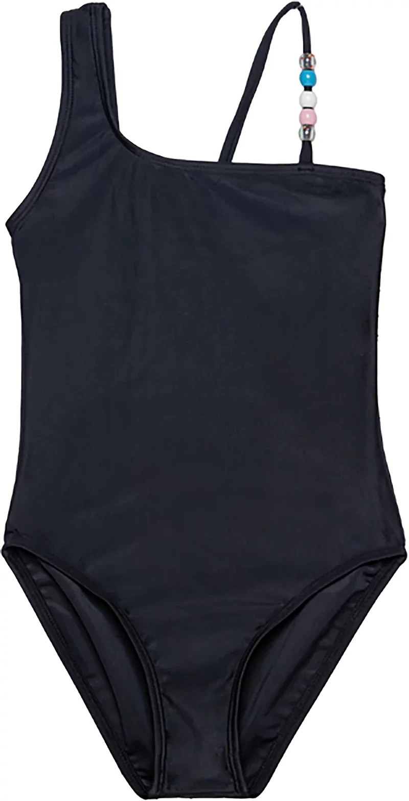 Gottex Girls' Sun Beading Asymmetrical Beaded One-Piece