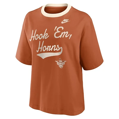 Nike Women's University of Texas Legacy Fight Song Boxy Graphic T-shirt