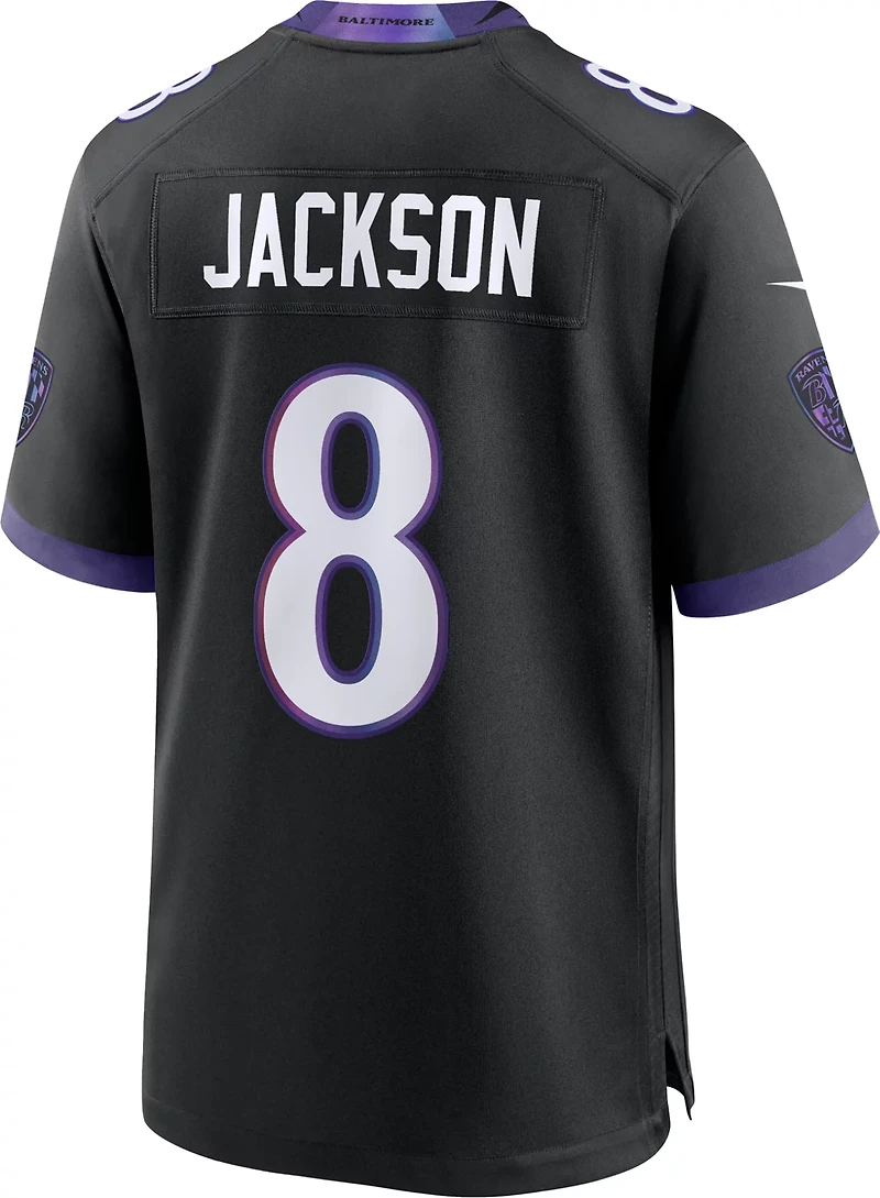 Nike Men's Baltimore Ravens Lamar Jackson #8 Game Jersey