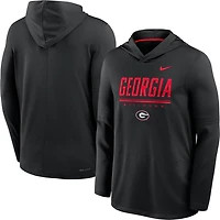 Nike Georgia Bulldogs 2026 Sideline Lightweight Long Sleeve Hooded Dri-FIT Top