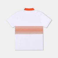 Homefield Men's University of Florida Vault Mascot Striped Chest Golf Polo Shirt