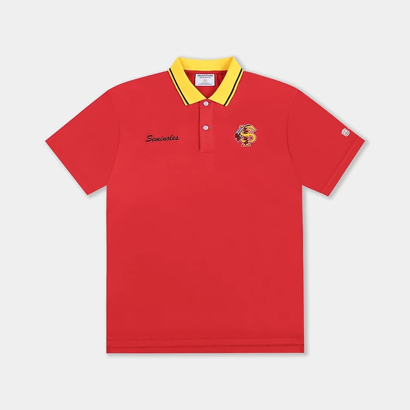 Homefield Men's Florida State University School Script 2-Hit Golf Polo Shirt