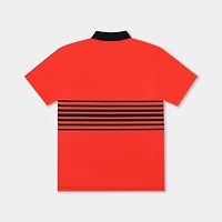 Homefield Men's Texas Tech University Vault Mascot Striped Chest Golf Polo Shirt