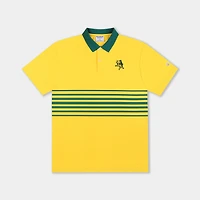 Homefield Men's University of South Florida Vault Mascot Striped Chest Golf Polo Shirt