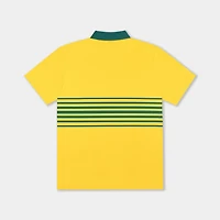 Homefield Men's University of South Florida Vault Mascot Striped Chest Golf Polo Shirt