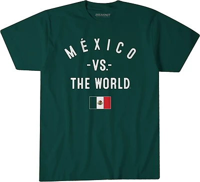 BreakingT Men's Mexico vs. The World Short Sleeve T-shirt