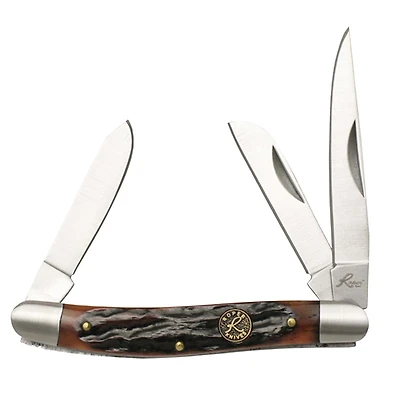 Roper Knives Stockman Chaparrel Jigged Bone Knife