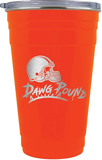 Great American Products Cleveland Browns 22 oz Rally Cry Tailgater Tumbler