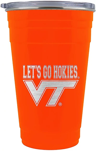 Great American Products Virginia Tech 22 oz Rally Cry Tailgater Tumbler