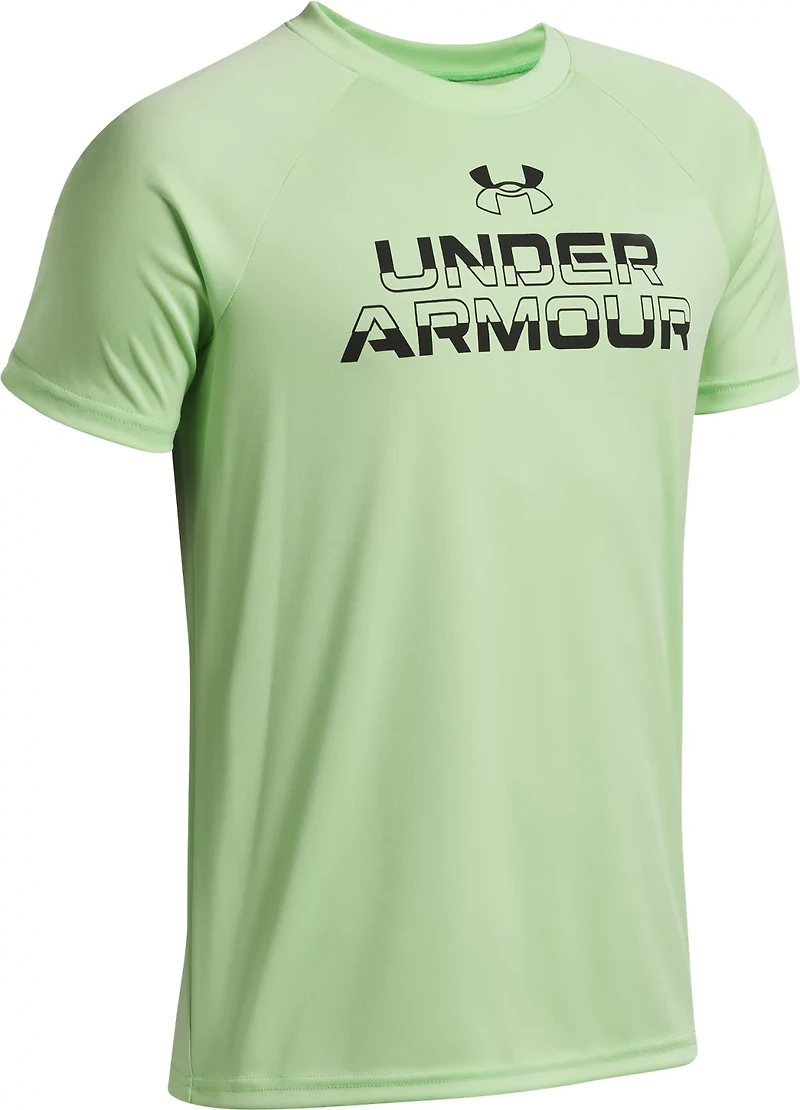 Under Armour Boys' Tech Split Wordmark T-shirt
