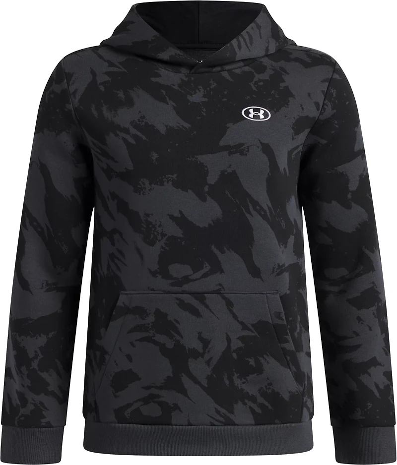 Under Armour Boys’ Rival Fleece Printed Hoodie