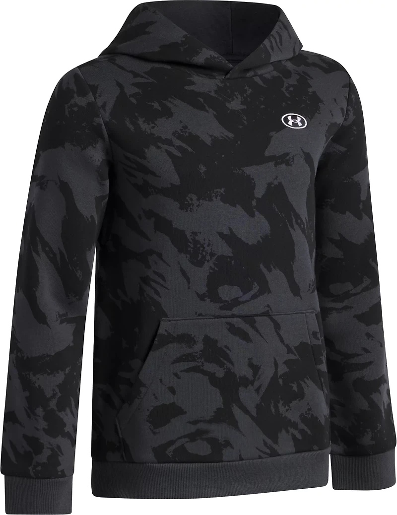Under Armour Boys’ Rival Fleece Printed Hoodie