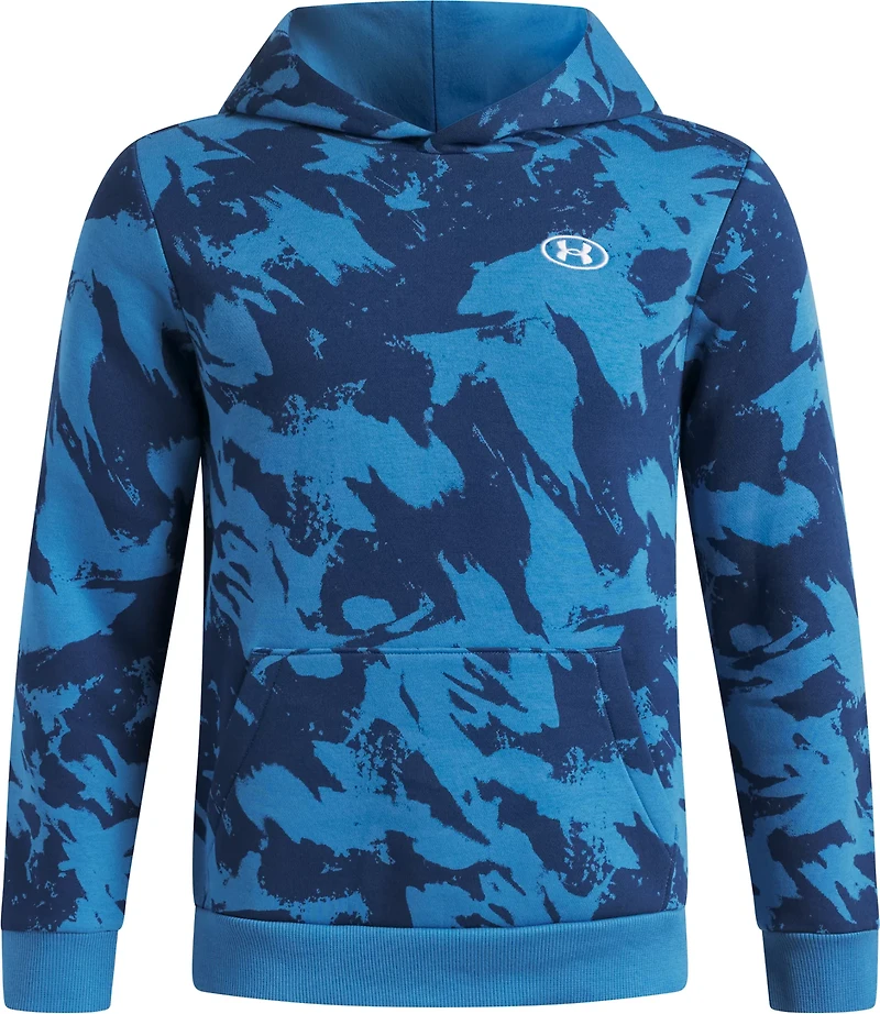 Under Armour Boys’ Rival Fleece Printed Hoodie