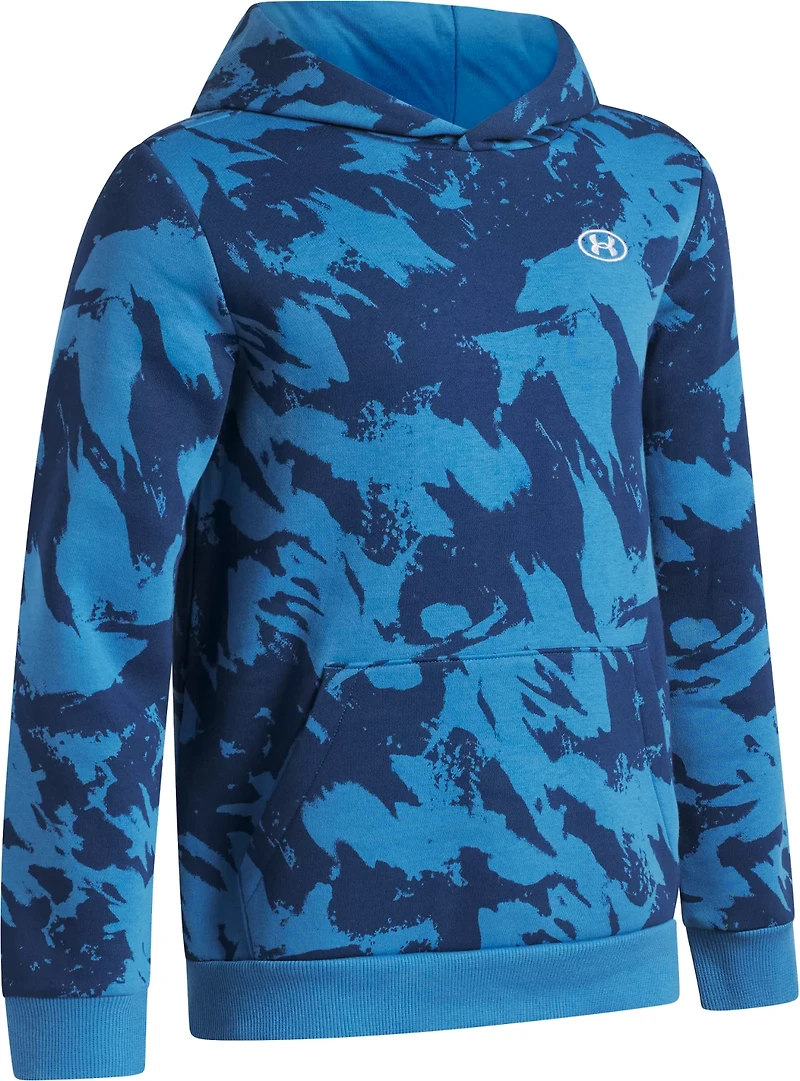 Under Armour Boys’ Rival Fleece Printed Hoodie