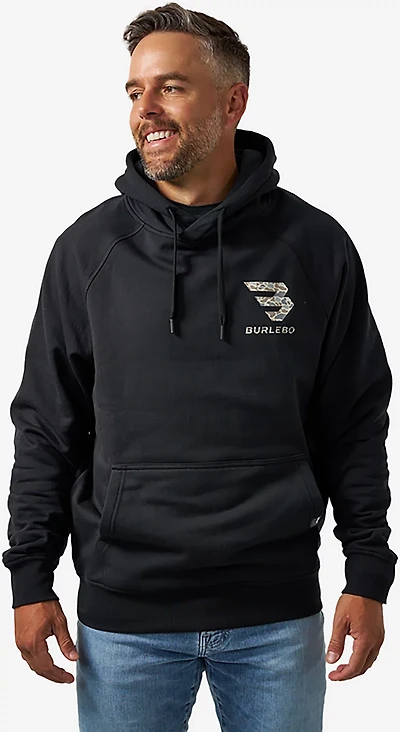 BURLEBO Men's Fleece Pullover Hoodie