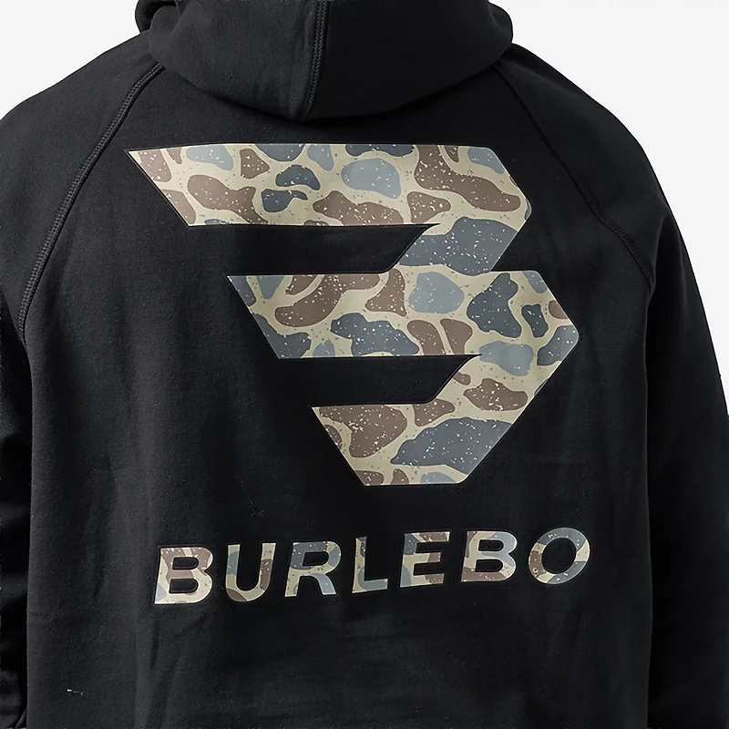 BURLEBO Men's Fleece Pullover Hoodie