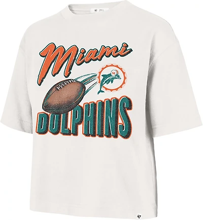 '47 Women's Dolphins Dime Time Short Sleeve T-shirt