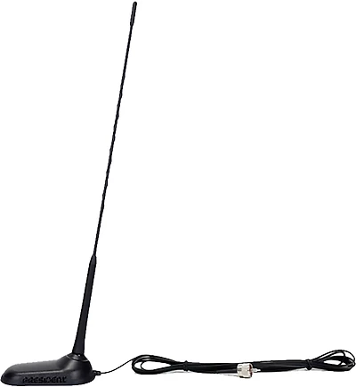 Petra President Virginia-Fixed Magnetic-Mount CB Antenna with Fixed-Angle Whip