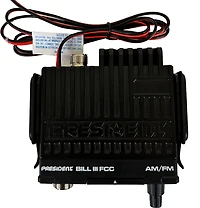 Petra President Bill III FCC 40-Channel 12V Am/FM Weatherband Ultracompact CB Radio with P-Channels and NRC